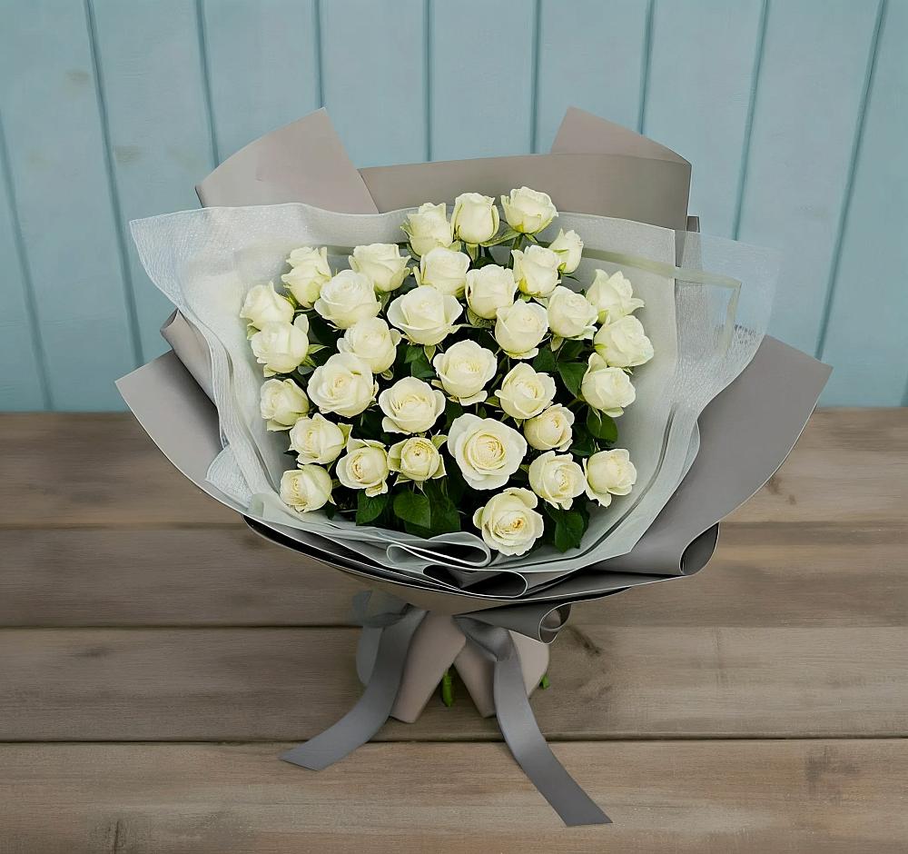 Букет Белоснежная нежность в Вязноватовке