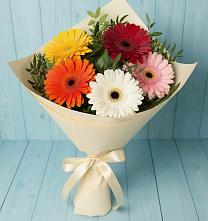 Букет цветов из:  Герберы в Вязноватовке