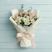 Букет цветов из:  Альстромерии в Вязноватовке