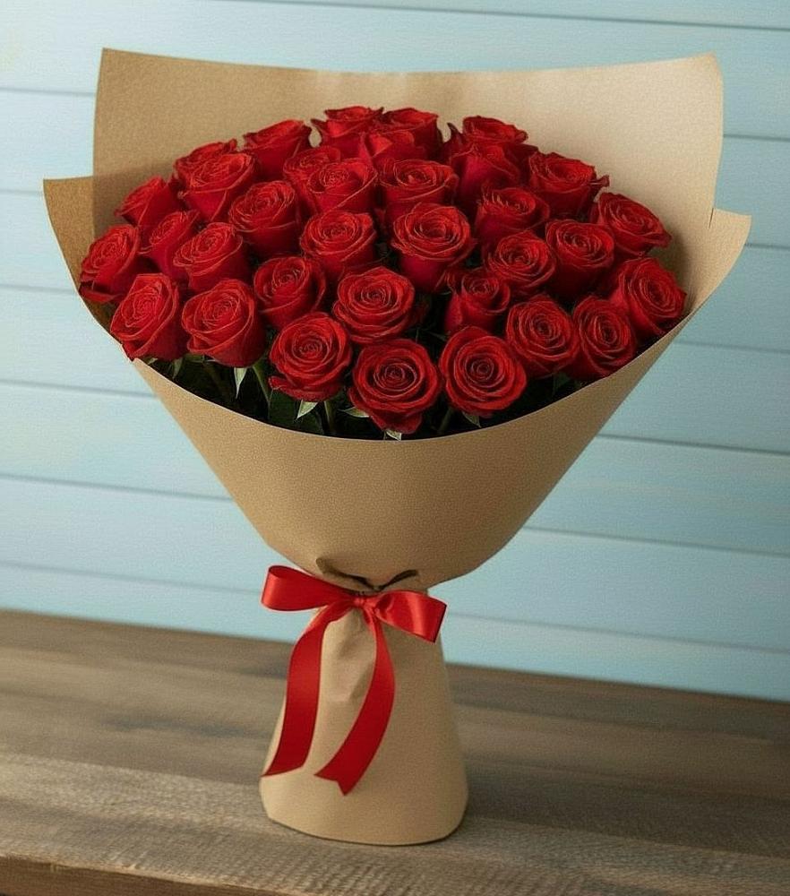 Букет Красные розы Милано в Вязноватовке