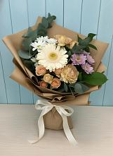 Букет цветов из:  Герберы и Хризантемы в Вязноватовке