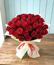 Букет 29 Красных роз в Вязноватовке