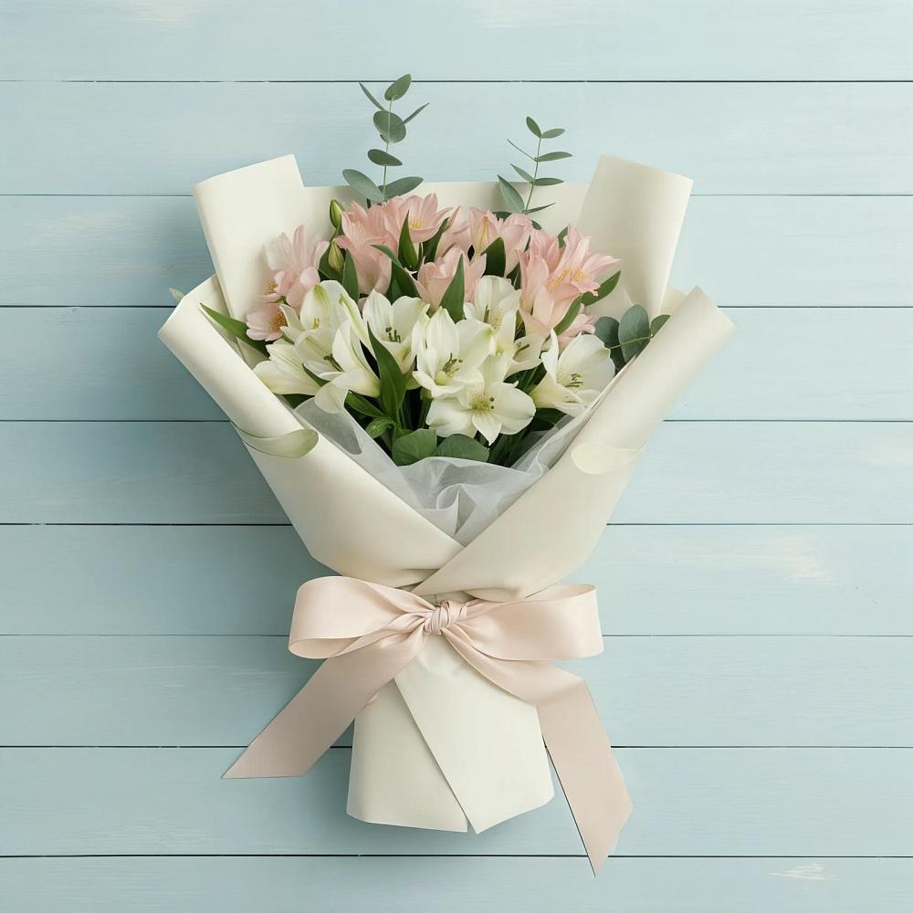 Букет цветов из: Альстромерии в Вязноватовке