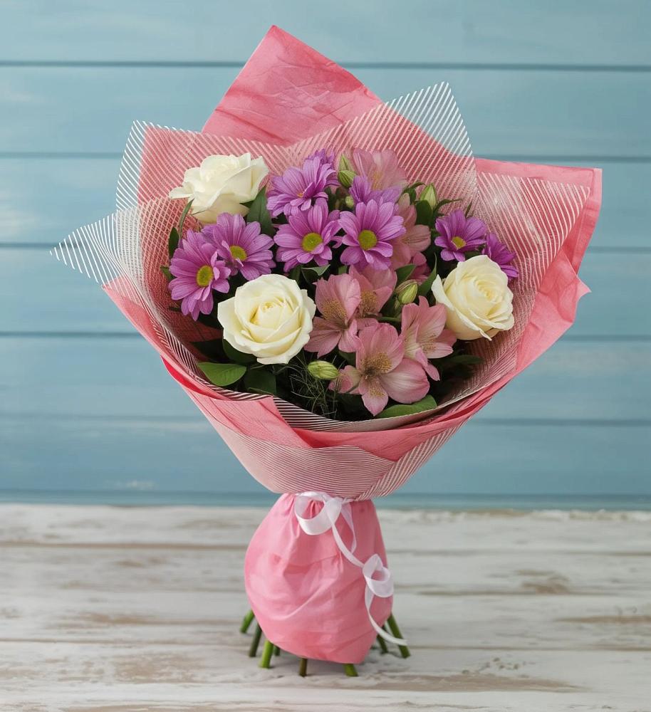 Букет цветов из: Герберы в Вязноватовке